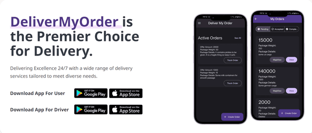 Deliver My Order Apps